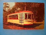 Postcard Branford Trolley Museum Montreal Lightweight #2001