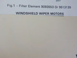 EMD Locomotive Pointers 6L-80 High efficiency paper element engine
