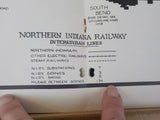 ERHS Bulletin #6 1953 Northern Indiana Railways by George Bradley