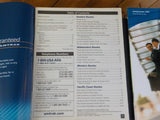 Amtrak 8 various  Timetables, Brochure, Travel Planner 1998