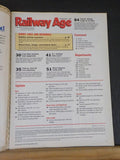 Railway Age 1991 September Short LInes & Regional Coal M/W macines fast on AC TR