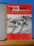 HO ModelTrains Volume 4 1951-1952 HO Monthly Suckert style binder 12 issues