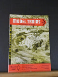 Model Trains 1953 November HO Scale Rural freight station Coal yard trestle
