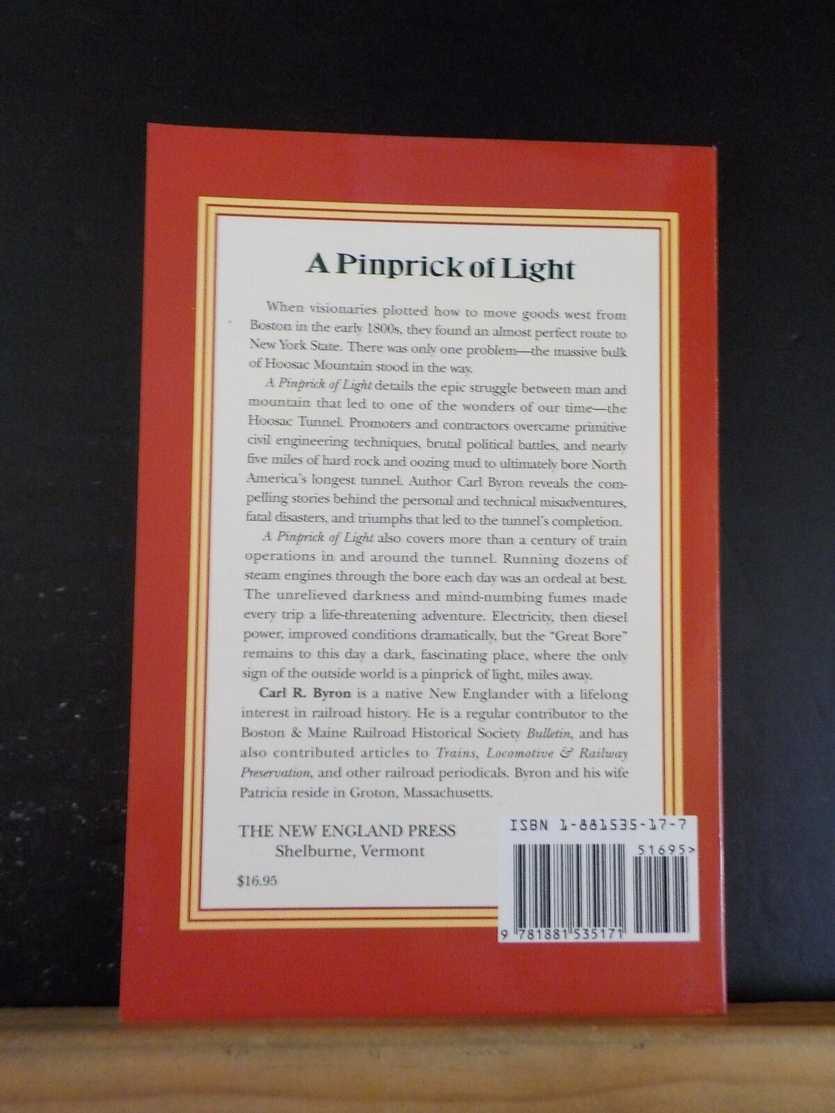 Pinprick of Light By Carl Byron Troy & Greenfield Railroad & Its Hoosa ...