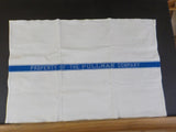 Pullman Passenger Car Cloth Headrest Cover, Hand, Dish or Tea Towel