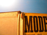 Model Builder Suckert Style Binding Volume 6 1942 6 issues