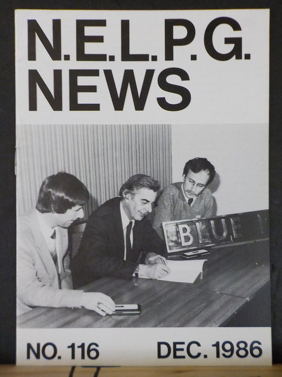 N.E.L.P.G. News #116 1986 December No.116 North Eastern Locomotive Preservation