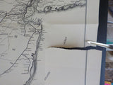Map Reading Company System 1951 Folded fragile