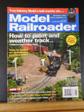 Model Railroader Magazine 2014 June How to paint and weather track