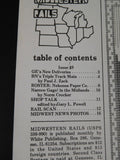 Midwestern Rails 1980 August Vol.6 No.8 Issue 59 (marked 49) BN Triple track mai