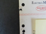 EMD Pointers 1967 January 16 Governor speed settings all 35 40 & 45 series locom