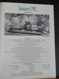 Model Railroading 1992 January Alaska Railroad GP49 Cotton Belt Caboose E&N Load
