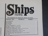 Ships Monthly 1987 January V22 # 1 Windjammers at War Union-Castle liners