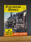 Railroad Model Craftsman Magazine 1964 December RMC Budd MU Train set directory