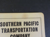 Southern Pacific Transportation Co San Antonio Div Employee Timetable #6 1977