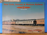 O&W Observer Ontario & Western Calendars (Lot of 7)  1988-2002 Various years