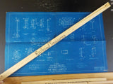 Blueprint O Gauge P.M. NKP C&O 2-8-4 Valve-Gear Stampings The Hines Lines Co.