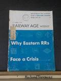 Railway Age 1961 November 6  Why Eastern RRs face a crisis DAMAGe to back cover