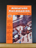 Miniature Railroading 1940 August September Vol 3 #3 Magazine