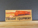 M-K-T Freight Equipment booklet Katy   Missouri Kansas Texas Railroad Co booklet