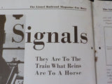 Lionel Magazine 1936 March April Floating freight cars Building Locos