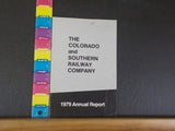 Colorado and Southern Railway Company Annual Report 1979