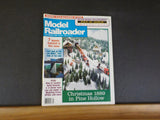 Model Railroader Magazine 1989 December Scratchbuild turnouts Dinner Train to mo