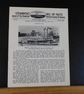 Steamboat Bill #57 March 1956 Journal of the Steamship Historical Society