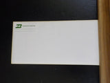 Map Burlington Northern Wisconsin State Railroad Map 1983 August