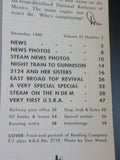 Trains Magazine Bound Volume 21 Nov 1960 - Oct 1961