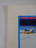 Print Union Pacific #3600 and #3601 Winter Scene 10 x 13 No Date