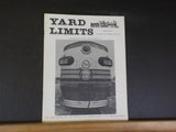 Yard Limits 1976 Vol 1 #3 A Publication of the Trains Master Inc.