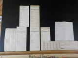 Hartford and Wethersfield Horse Railway Co. Charges Lot of 6:1878-1890