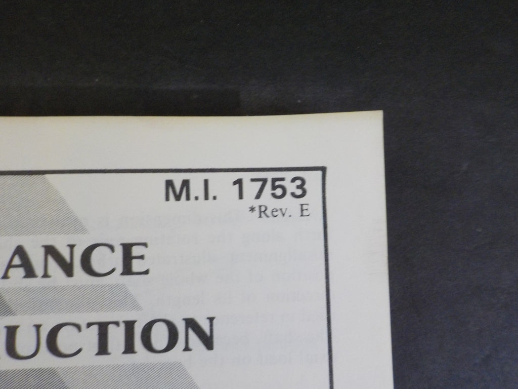 1753 Train Engine EMD Maintenance Instructions MI 1753 Rev E Alignment of locomotive rot ...