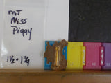 Jaycees Montana Miss Piggy  In Western Outfit On Blue Base     PIN