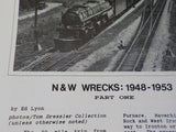 Norfolk and Western Historical Society Newsletter 1991 March April N&W Wrecks