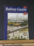 Railway Gazette 1996 May Far East rail boom hots up