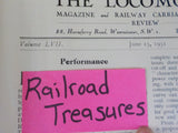 Locomotive Railway Carriage & Wagon Review #706 1951 June 15th