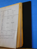C&O B&O Railroad Telephone Binder 1973 3 Ring Binder Merchandise manual