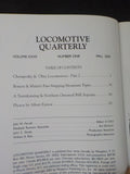 Locomotive Quarterly 2003 Fall Vol 27 #1 B&M Mountians C&O Locomotives T&NO