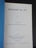 R&LHS Bulletin Railroad History #113 Oct 1965 WVC&P Harvard Branch Worce