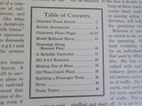 Model Railroader Magazine 1939 January Plans for old time coaches