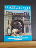 Railroad Magazine 1975 April New Haven electrification Snowplow job Short Lines