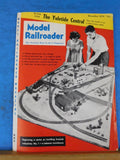 Model Railroader Magazine 1954 November Yuletide Central Tabacco warehouse