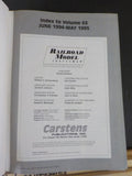 Railroad Model Craftsman Magazine Bound Volume 63 June 1994 - May 1995