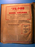 Model Builder Suckert Style Binding Volume 9 1945 6 issues