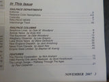 Rail Pace News Magazine 2007 November Railpace Railfanning Jim Thorpe Lehigh Gor