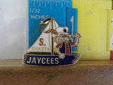 Jaycees South Dakota Sailing ship Sailor  Fox  PIN
