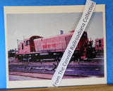 Photo Gulf Mobile & Ohio Locomotive #1517 8X10 Color GM&O Meridan Miss 1968