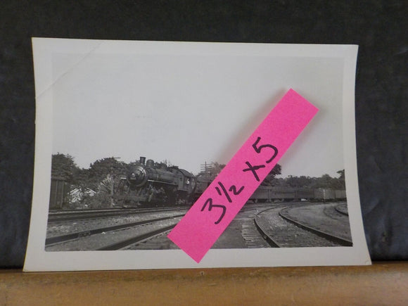 Photo Erie Locomotive #252 Black & White 3.5X5 Goshen NY 1947